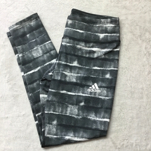 Adidas Olympic Dark Grey/White Athletic Leggings